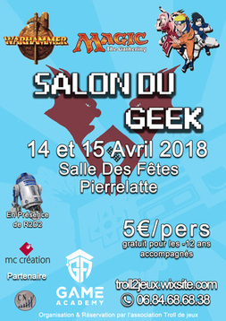 FESTIVAL DES GEEKS PIERRELATTE