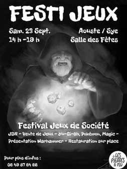 FESTIVAL DES JEUX AOUSTE 23 SEPTEMBRE